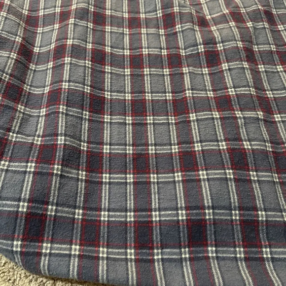 J Crew Flannel Mens Size XL 100% Cotton Premium Heavyweight Brushed Plaid Shirt‎ - Picture 9 of 9